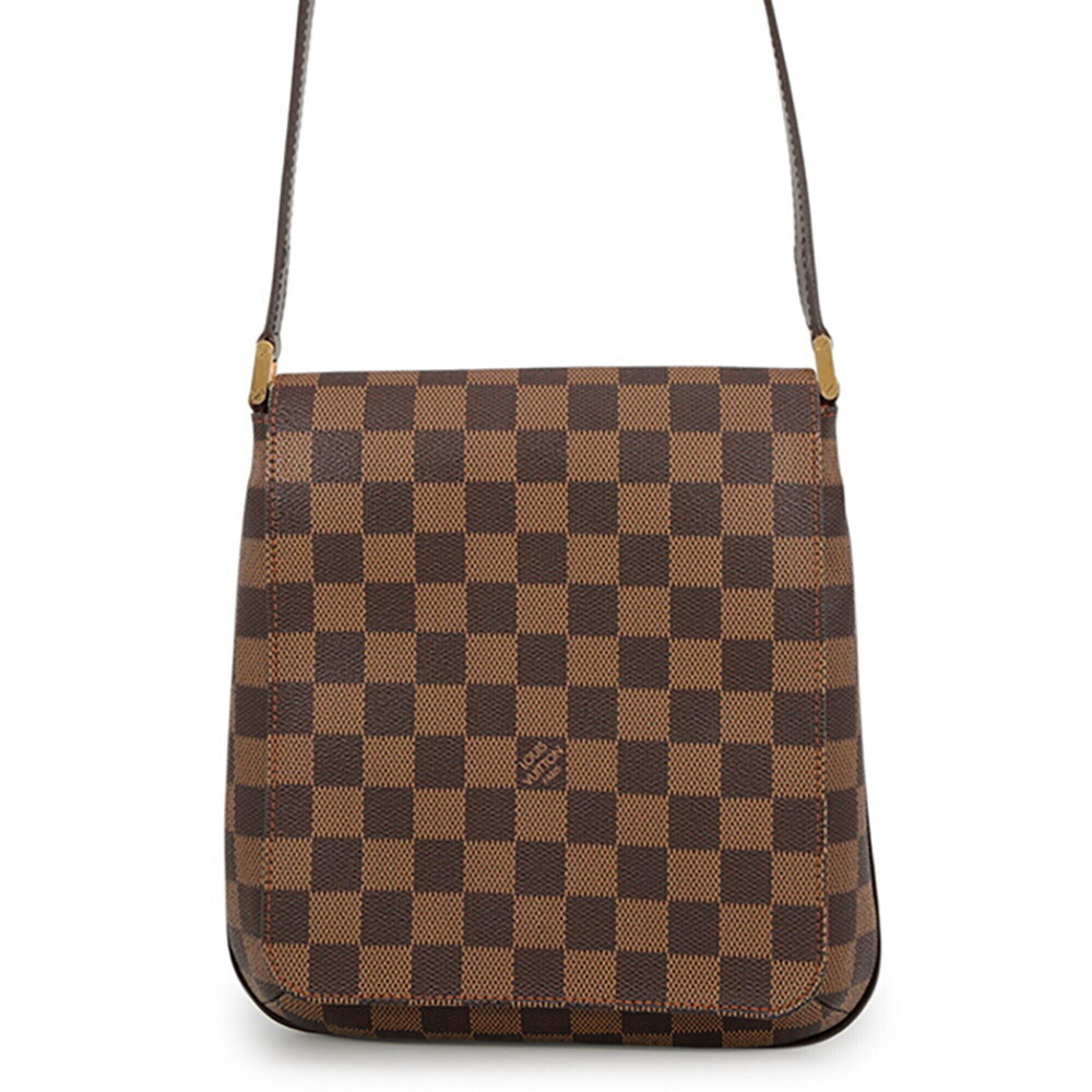 Louis Vuitton Shoulder Bag Damier Ebene Musette Salsa Long N51300 LOUIS VUITT...